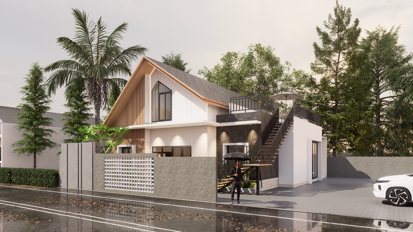 RUMAH PAK AHSAN - Portfolio Bangun Rumah Project